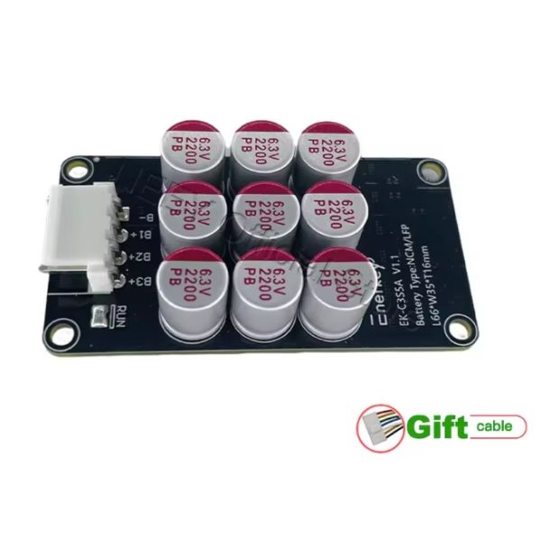 Universal Smart BMS Balancer for 3s to 21s Battery Systems