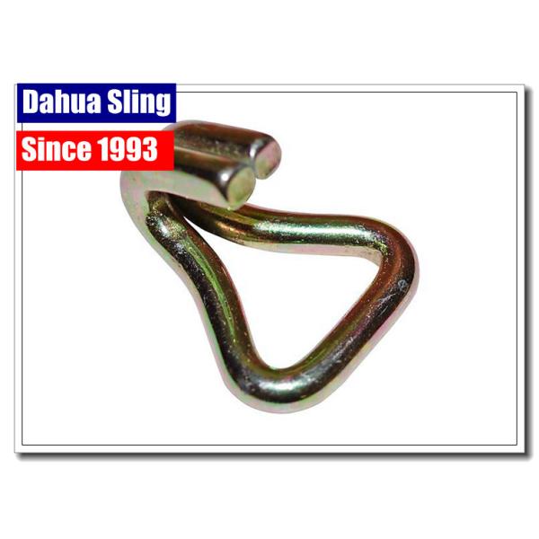 Customized Size Ratchet Strap Hooks / Tie Down Strap Hooks For Trucks