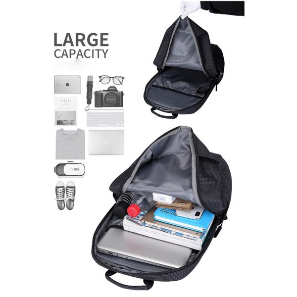 New Smart Men Fashion Anti-theft Business Bag Laptop Backpack , Sports Backpacks