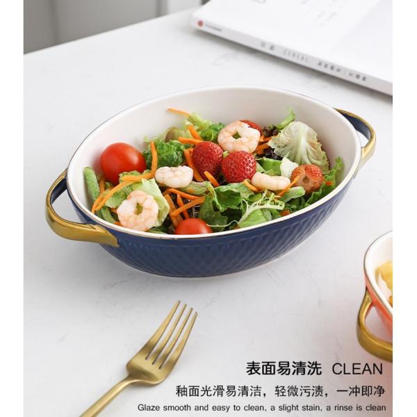 Блюдо лазаньи салата прямоугольное керамическое печь с ручкой многофункциональной