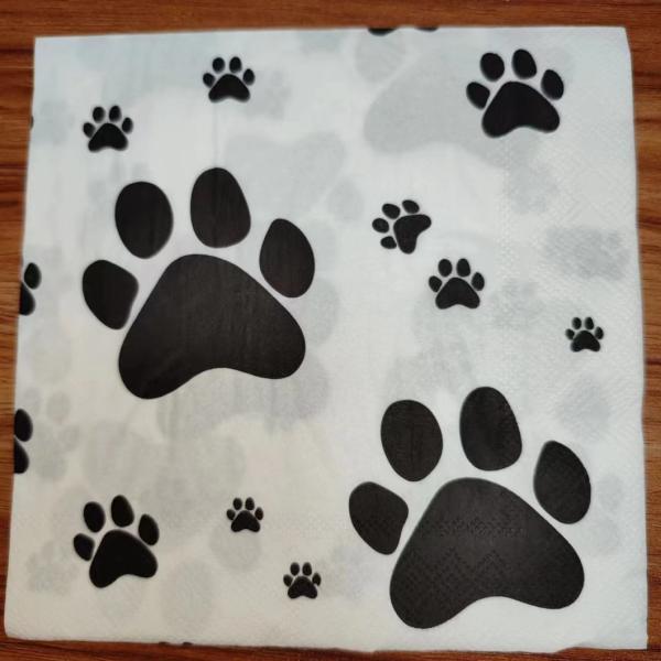 Party Tissue Happy Birthday Decoration Paper with Soft Eco-Friendly Customized Cartoon