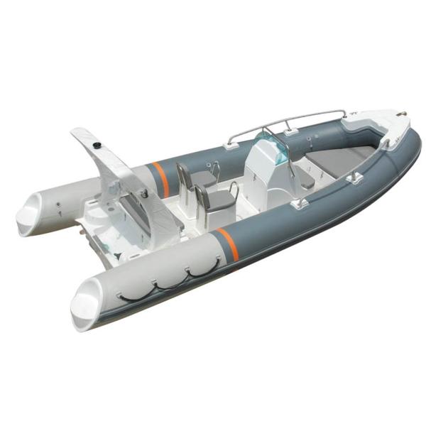 5.2m orca hypalon inflatable rib boat rib520 sunbed fuel tank with center console