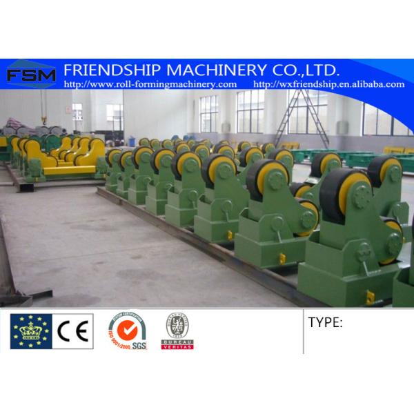 Self-Aligning Vessel Welding Rotator 2t , Pipe Welding Machine
