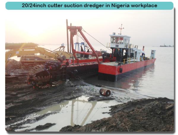 600mm Crown Type Cutter Head Dredger Equipment For River Sand Or Sludge Dredging
