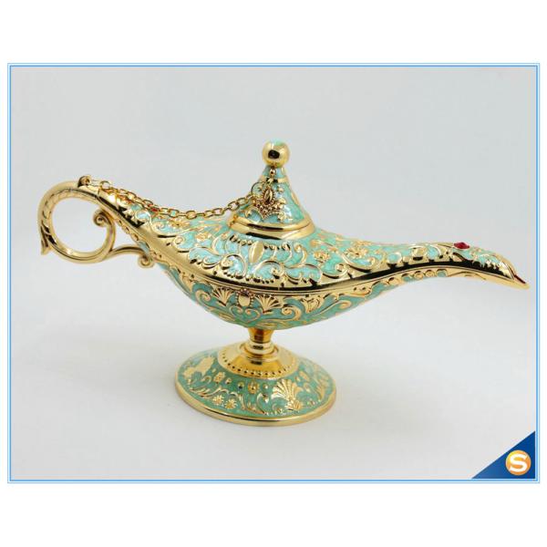 Middle East style metal aladdin lamp trinket box jewelry box for gift