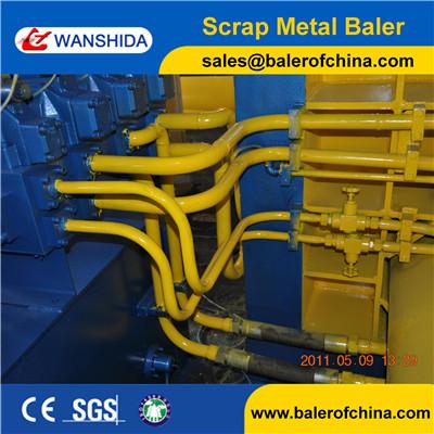 Scrap Metal Baling Press