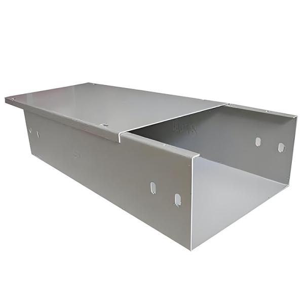 Cable de plata totalmente cerrado / Cable de acero de metal a través de la vía de carga media