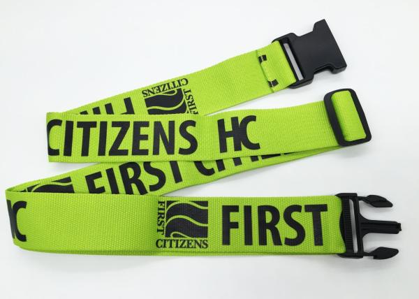 5.0CM Wide Personalised Luggage Straps With Nylon Polyamide Material 