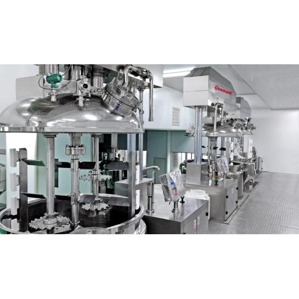 Toothpaste Production Line Shampoo Mixing Tank Hand Cream Making Machine
