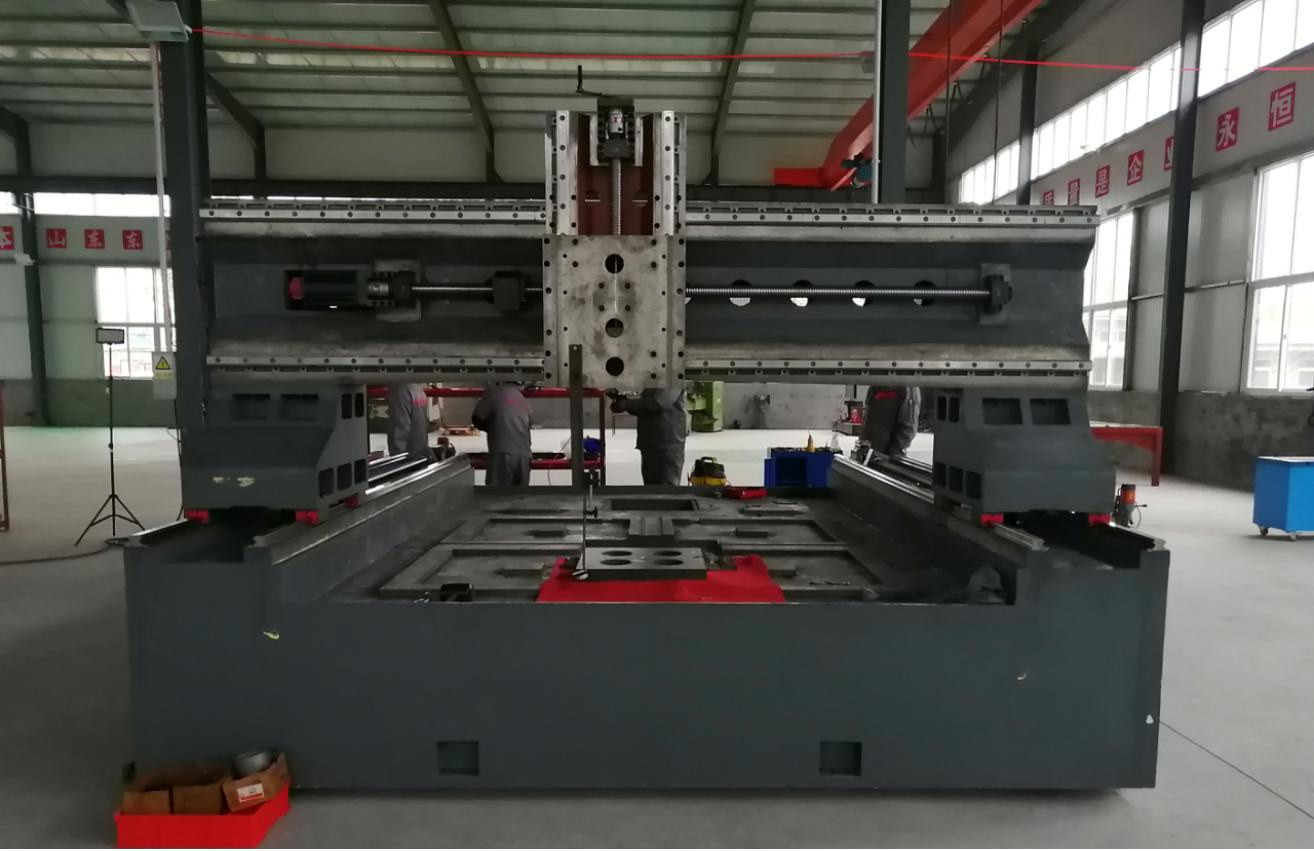 Машина плиты фланца CNC сверля со сверля и выстукивая диаметром отверстия машины 100mm