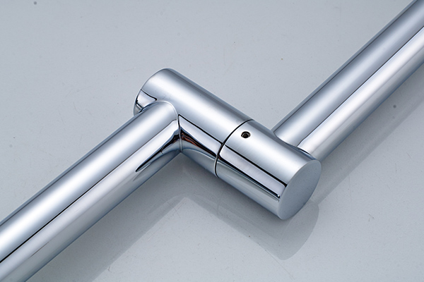 Deck Mounted Brass Folding Kitchen Mixer ROVATE Single Nylon Hole Design