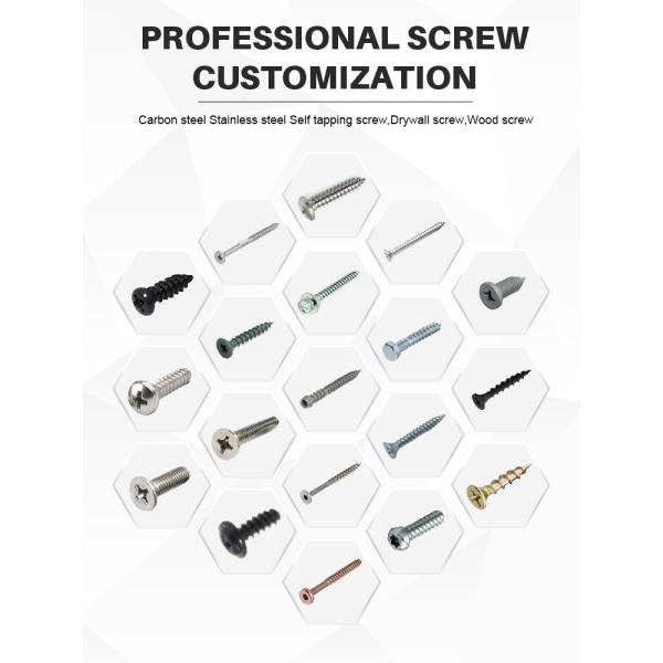 Цинк Метрическая нержавеющая сталь 304 M3 M4 M5 M6 Torx Drive Pan Head Самонакопительные винты