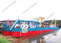 Torno hidráulico subacuático del cortador los 22M Suction Dredger With de la bomba