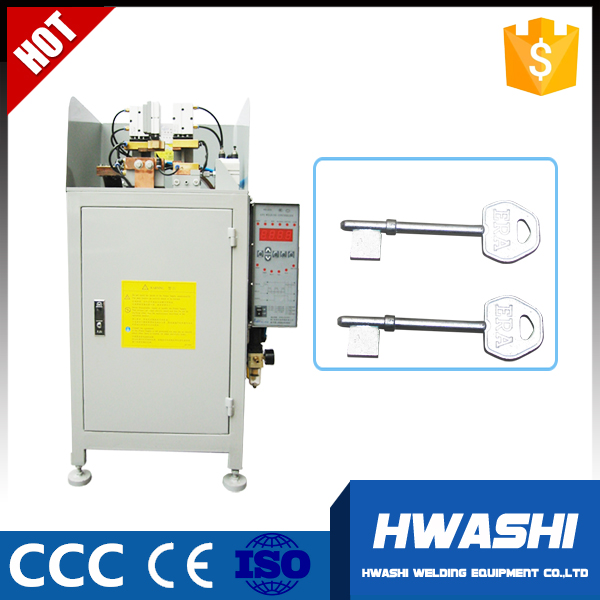 Пневматическая стыковая машина AC двойная ключевая для аппаратных продуктов ключа замка металла