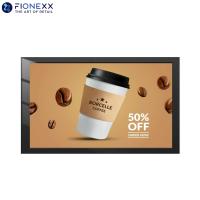 800-2500nits Tablero de publicidad de LCD 55 pulgadas pantalla comercial Perfil de aluminio