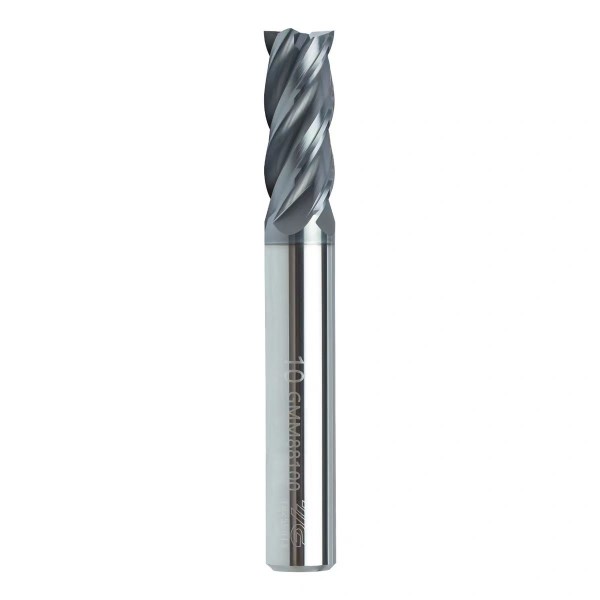 YG-1 PRECIZ GMM88 4-Flute Carbide End Mill with 38° Helix Angle and Ultra-Micrograin Carbide for CNC Milling