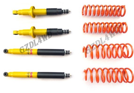 Спиральные пружины Тойота Прадо ФДЖ90 сверхмощные, автомобиль спиральной пружины высоты 2 дюймов автомобильный