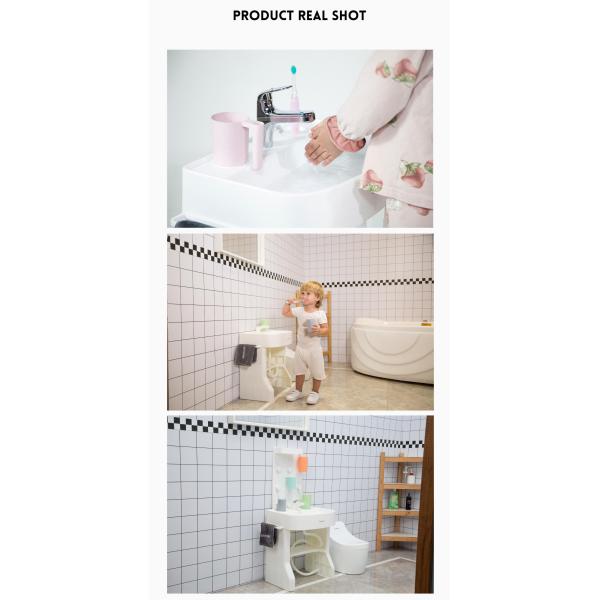 CPC Baby Wash Basin Plastic Free Standing Pedestal Children Size Shampoo Sink