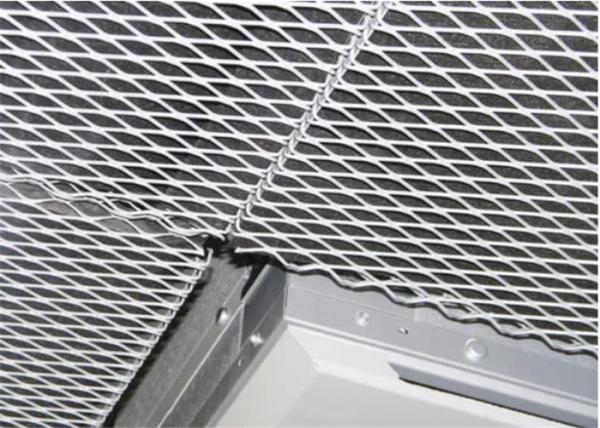 10 Inch Width Wire Decorative Metal Mesh Suspended Ceiling