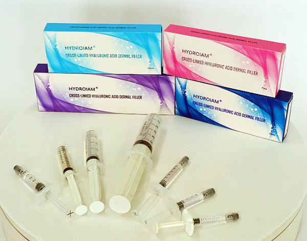 A cruz ligou o enchimento cutâneo ácido hialurónico para a cirurgia plástica facial de contorno facial