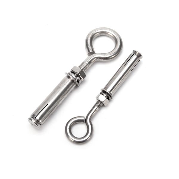 316 Stainless Steel Welded Eye Bolt for Rigging Hardware from Round Head Measurement System INCH Size 1.6 m