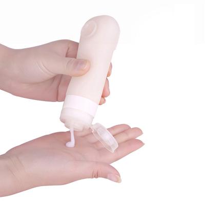 3oz Squeezable Travel Tube Sets Cosmetic Toiletry Containers for Shampoo Lotion Soap