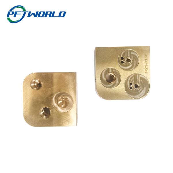 As peças de gerencio de bronze do CNC, C36000 bronze, precisão fizeram à máquina as peças