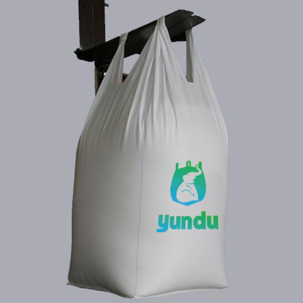 Briquettes Black Flat 1 Ton Fertilazer Fish Meal Bags 1000kg 1500kgs Fibc Bulk Bag