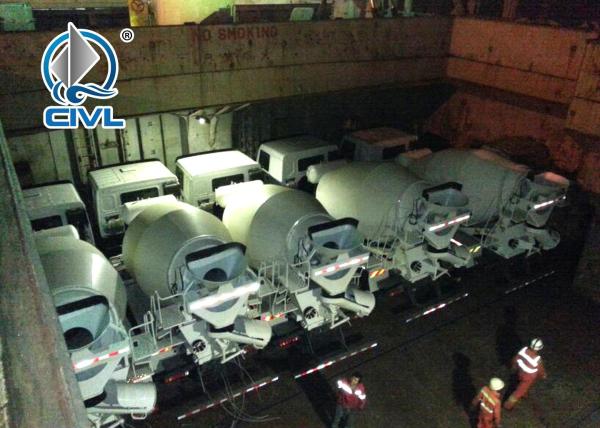HOWO 336HP 6x4 8cbm Concrete Mixing Equipment With ABS