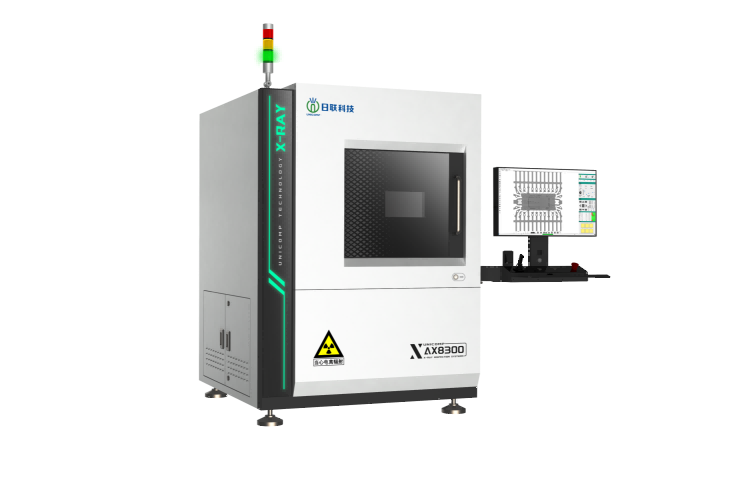 Auto Void Detection Xray Machine AX8300 High Motion Precision BGA Solder Joint Testing Equipment Unicomp