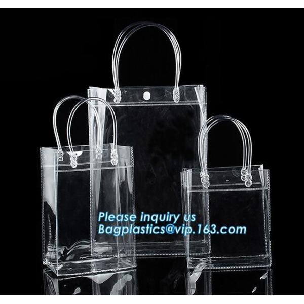 Customized Personalised Shopping Bags For Reusable Single Bottle Wine