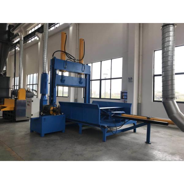 380V Bale Cutting Waste Plastic Film Recycling Machine