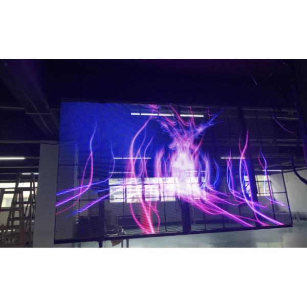 High Resolution SMD2525 P10.4 Transparent LED Display 1000x500mm Cabinet