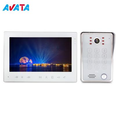 4 Wire Villa Video Door Phone Intercom System Doorbell with Camera Waterproof Ahd 1080P 960p