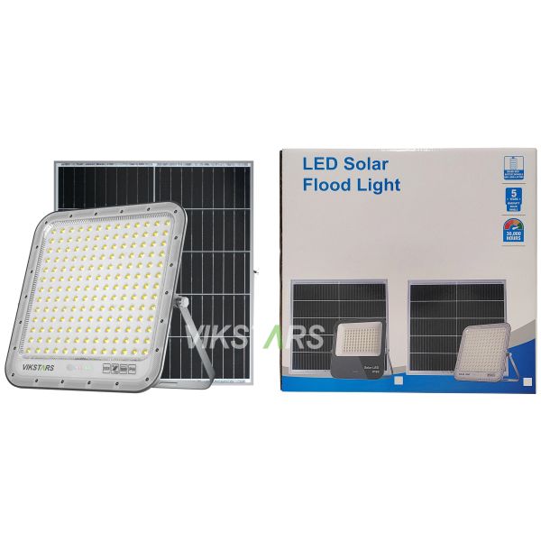 Battery Replaceblae 60w 100w 200W 300w Solar Flood Lights With PC Lens