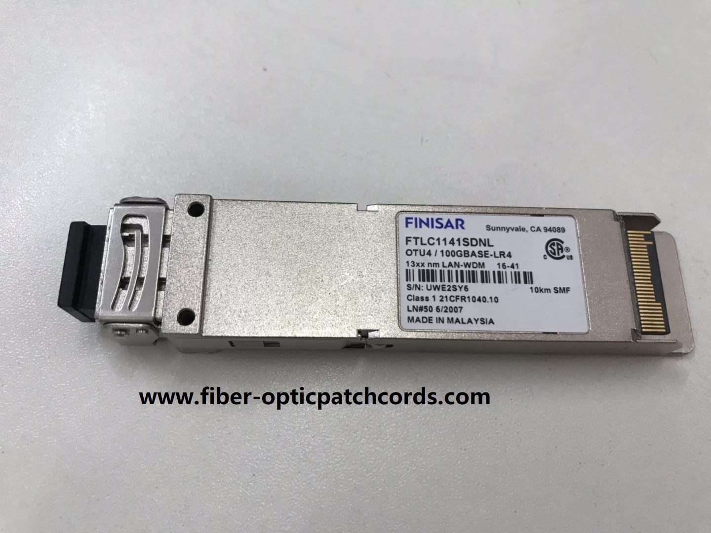 FTLX1472M3BTL Многоскоростной трансивер FINISAR 10 Гбит/с, 10 км, одномодовый SFP+