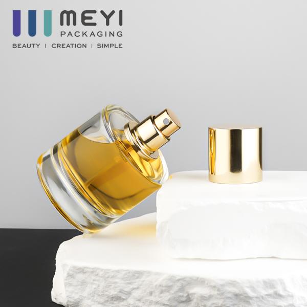 50ml Clear Glass Perfume Bottle with Magnetic Cap