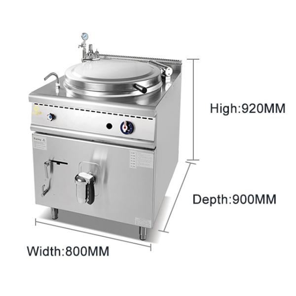 25 Power Supply LPG/NG Cooking Equipment For Commercial Kitchens GL-RO