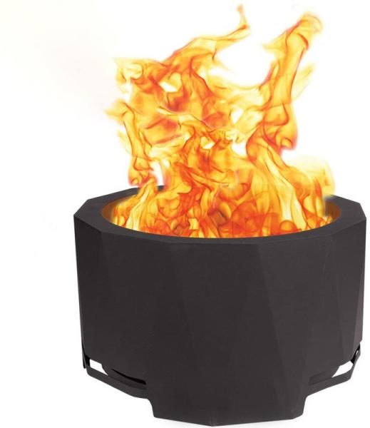 33'' Outdoor Living Fire Pits Steel Mammoth Patio Smoke Free