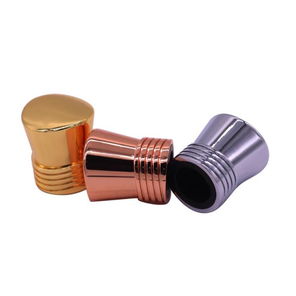 Tampões de garrafa ligas de zinco do perfume da vária cor para o pescoço da garrafa de perfume Fea15