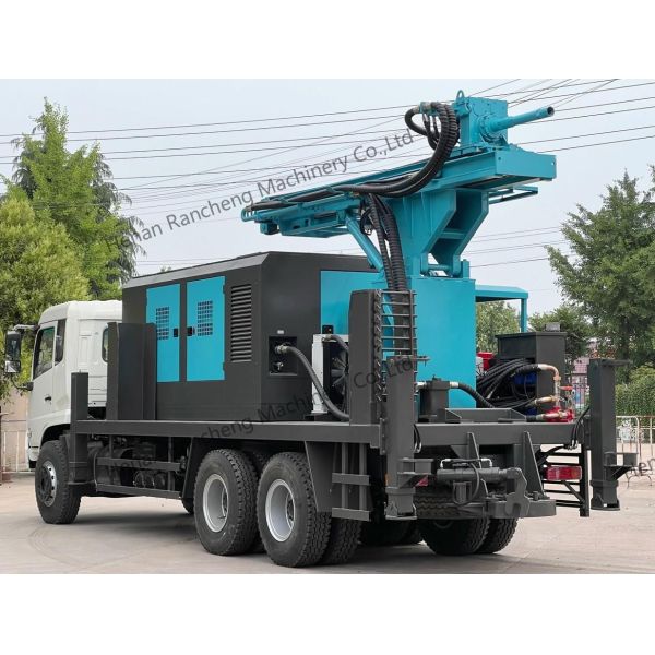 1000m Depth Truck Mounted Borehole Water Well Drilling Rig Machine For Sale