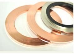 FAG / Cu  Bimetal Strips , Tinned Copper Strip For Thermal Protection RoHS