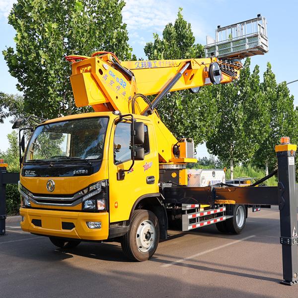 32m Bucket Truck Aerial Working Platform Truck telescopic boom Mounted High-altitude Operation Truck
