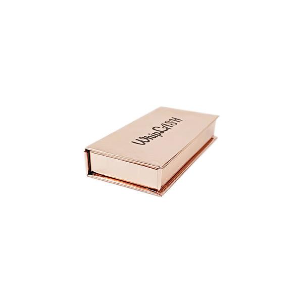 Duplex Board Custom Eyelash Magnetic Box Packaging AB Flute BE Flute