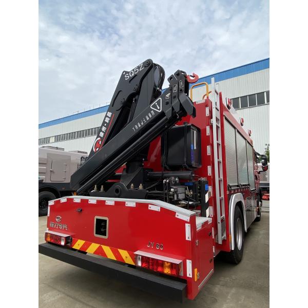 Euro 3- Euro 6 Powerful Fire Truck With High-Capacity Pump System For Fire Fighting
