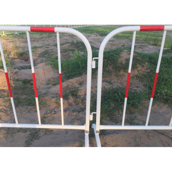 Hot Galvanized Steel Road Safety Barriers , Temporary Concrete Barrier Normal Size