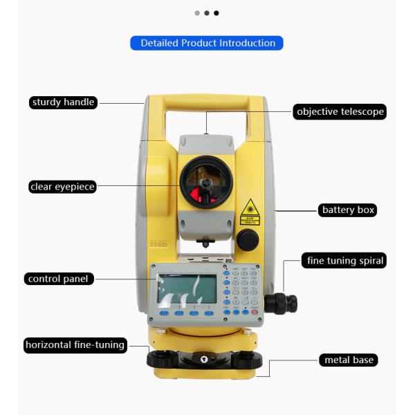 NTS-332R10 Южная общая станция Прибор геодезического обследования земли без призма 79 мм