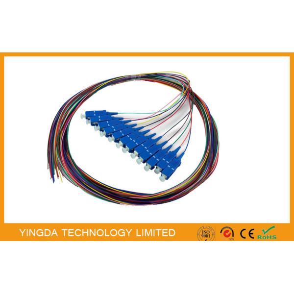 SC/SC/ПК UPC отрезок провода оптического волокна сердечника Multi привязывают 12 сердечник 0.9mm