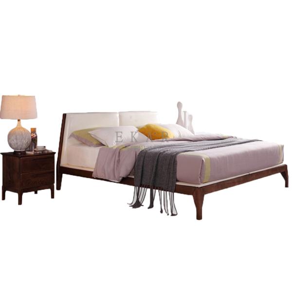 Modern European Design Wooden Furniture Bed