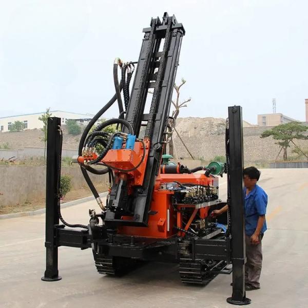 200m Well Drilling Machines Crawler Water Well Drilling Rig for Sale